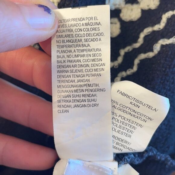 𝅺lucky Lotus Aztec dark gray open front cardigan. - Picture 11 of 11